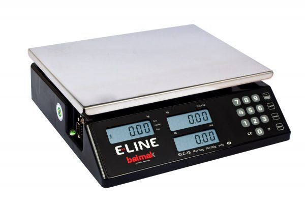 Balança Digital Elc-6/15/30bs E-line-balmak-30 Kg Rs232+bat