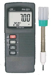 PHmetro Portátil Digital Mv / pH / Temperatura pH - 221