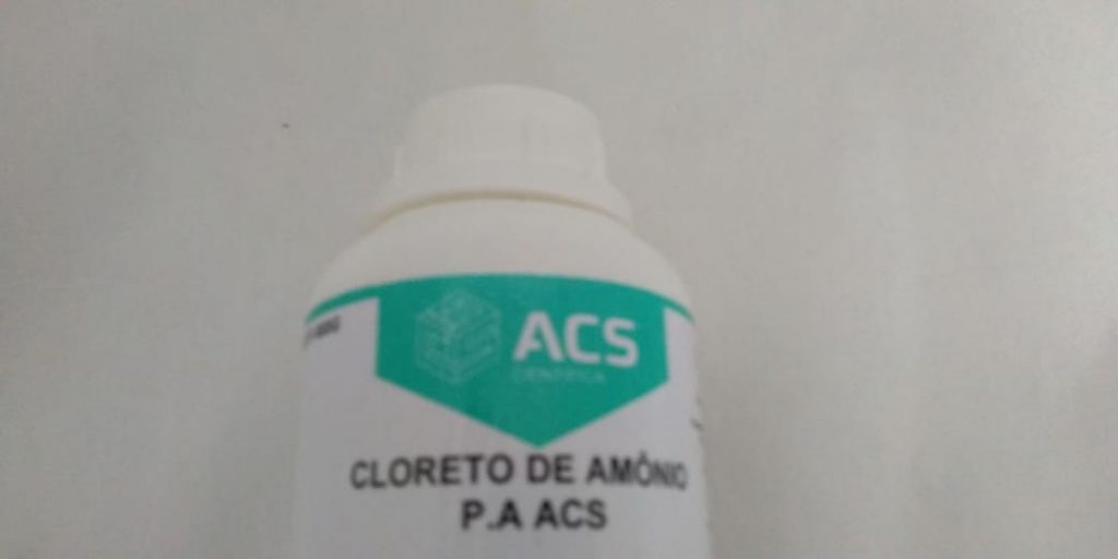 Cloreto De Amônio Pa Acs 500g Marca Acs – Precisão Absoluta