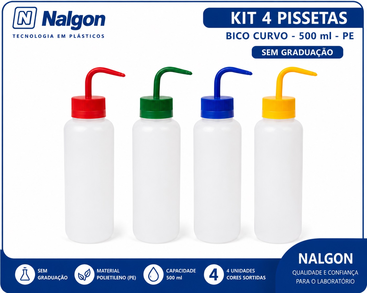 kit 4 pissetas 500 ml sem grad folder gpt