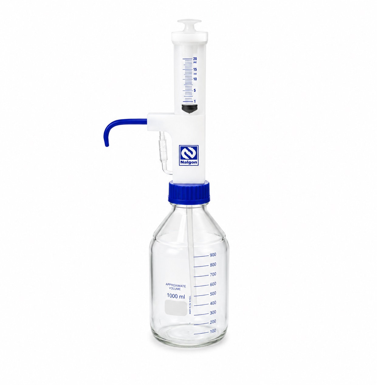 repipetador vidro incolor 3610 nalgon fundo branco