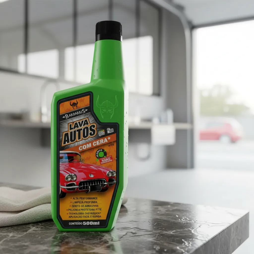 lava auto com cera 500 ml foto 2