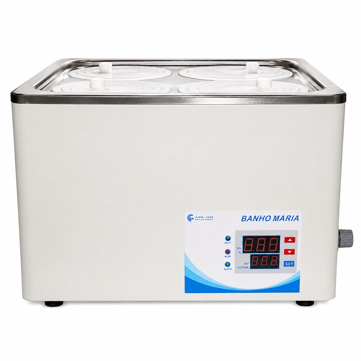 banho maria 4 bc 12 l agitação fundo branco